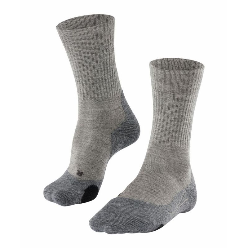 FALKE No. 2 Calze Donna Lunghezza Media Grigio 3705 - 35-36 - In Pregiata Seta