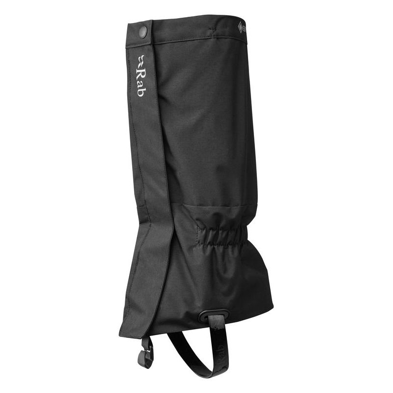 Hopton Ghette Impermeabili Per Esterno - Altezza 40 Cm, Regolabili Con Cerniera E Gancio - Per Escursionismo, Sci, Alpinismo E Caccia (Nero) - 2