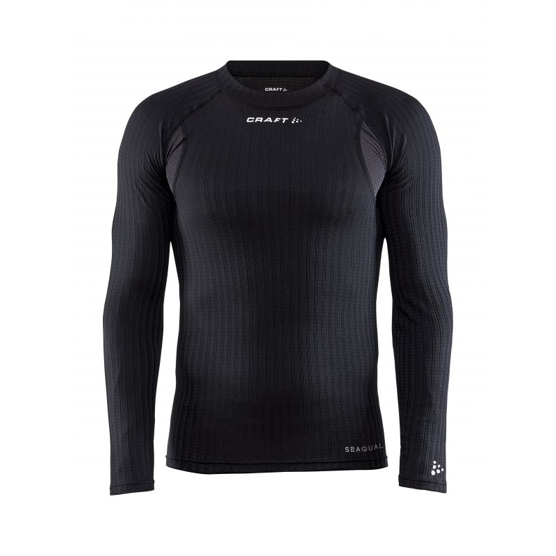 Ortovox 185 Merino Brand Outline LS - Intimo lana merinos - Uomo