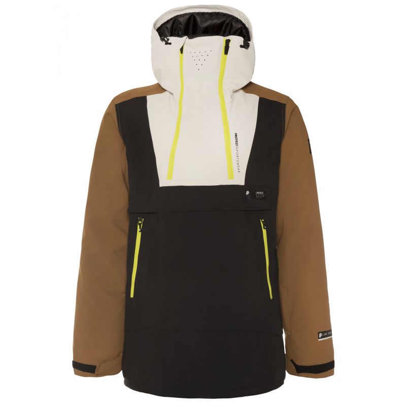 Protest KAJO - Giacca da snowboard - bamboobeige/beige