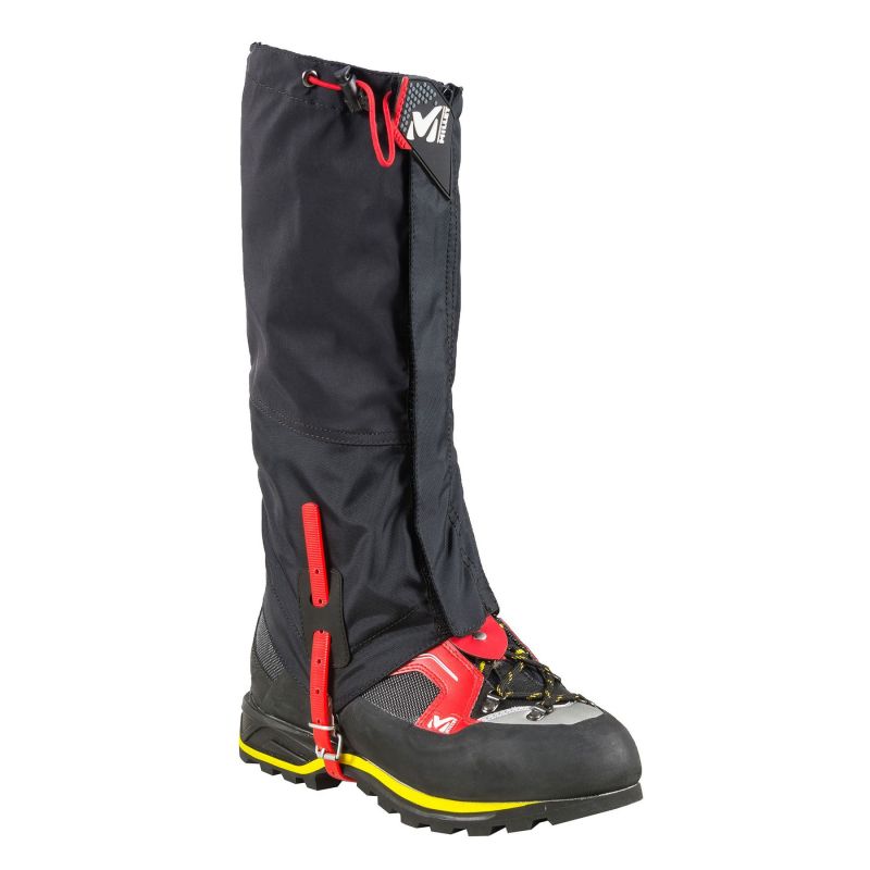 Hopton Ghette Impermeabili Per Esterno - Altezza 40 Cm, Regolabili Con Cerniera E Gancio - Per Escursionismo, Sci, Alpinismo E Caccia (Nero) - 4