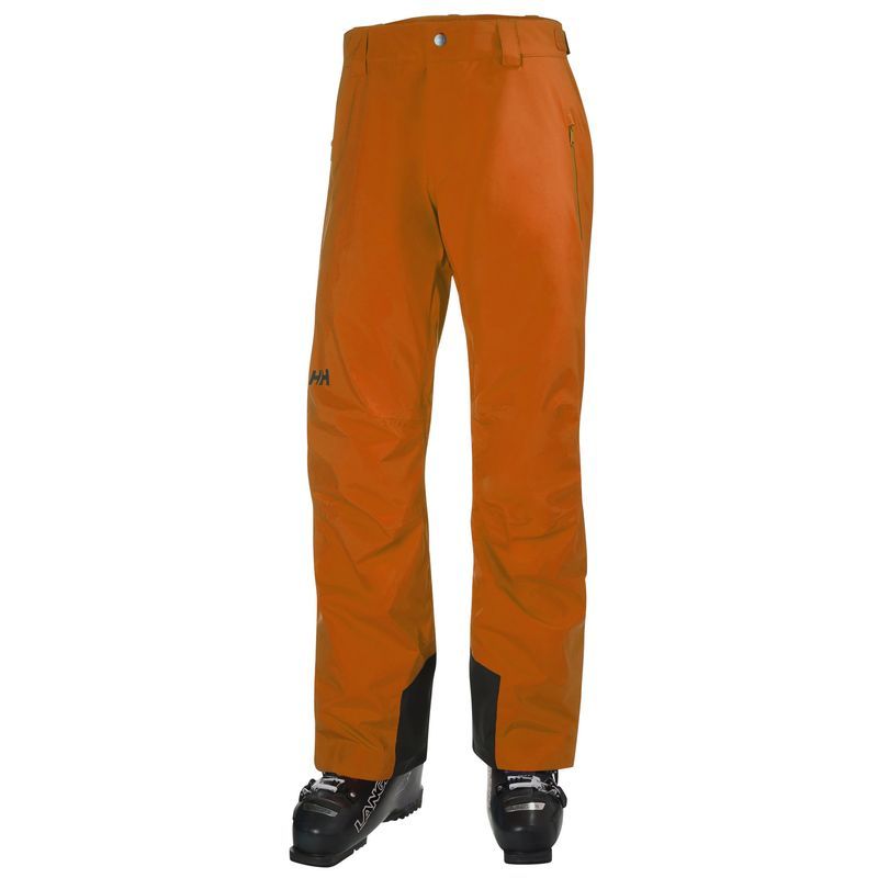 Protest Owens Pantaloni Da Sci Uomo – Colore Arancione Fire, Taglia L – Abbigliamento Invernale Funzionale